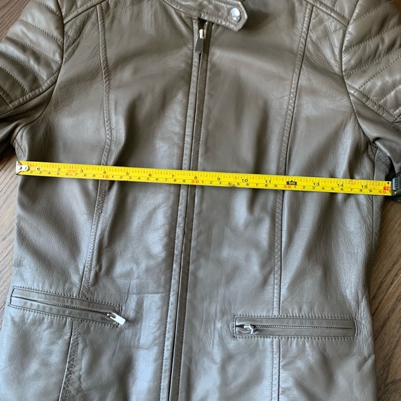 Banana Republic Leather Moto jacket size XS - Picture 12 of 13